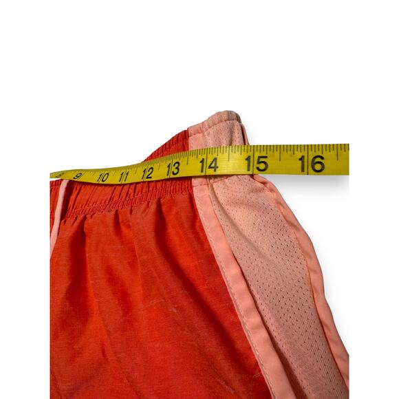 Nike Dri-Fit Vibrant Orange W/ Pink Accents Performance Running Short Large - Picture 5 of 9